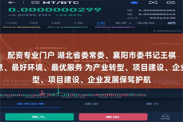 配资专业门户 湖北省委常委、襄阳市委书记王祺扬：以最大诚意、最好环境、最优服务 为产业转型、项目建设、企业发展保驾护航