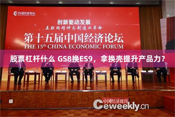 股票杠杆什么 GS8换ES9，拿换壳提升产品力？